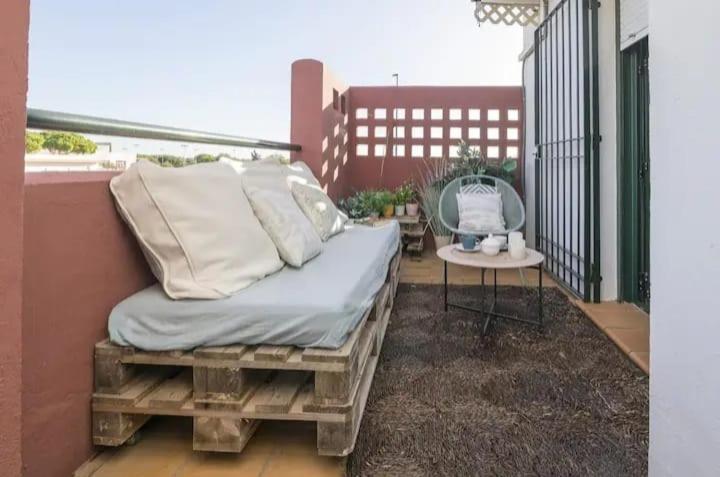 Apartamento Playa La Barrosa Chiclana de la Frontera Eksteriør bilde